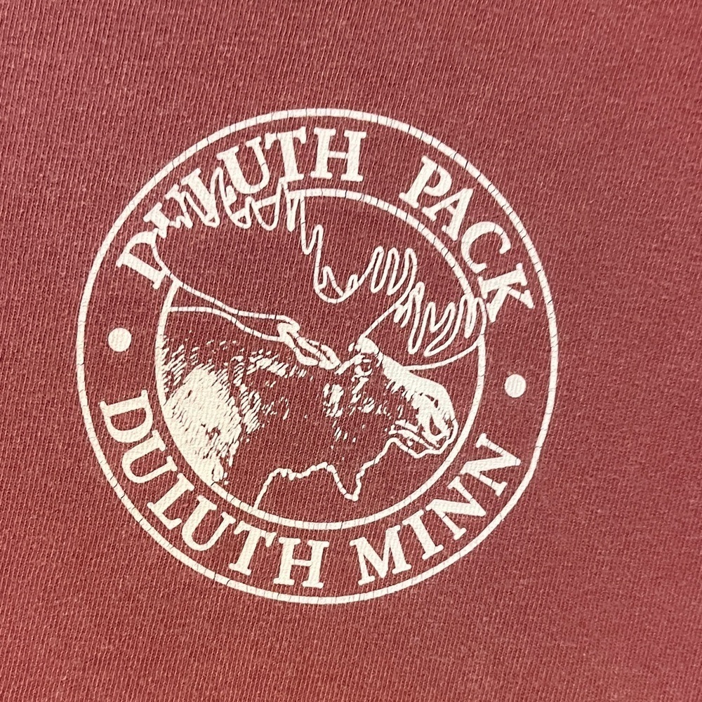 Women's Long Sleeve Tee - Maroon - Picture 3 of 12